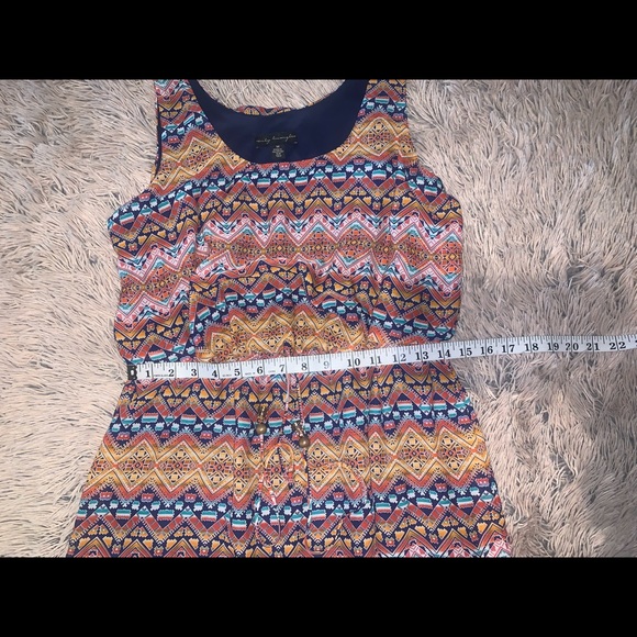 City Triangles multicolor sleeveless dress size M - Picture 7 of 9